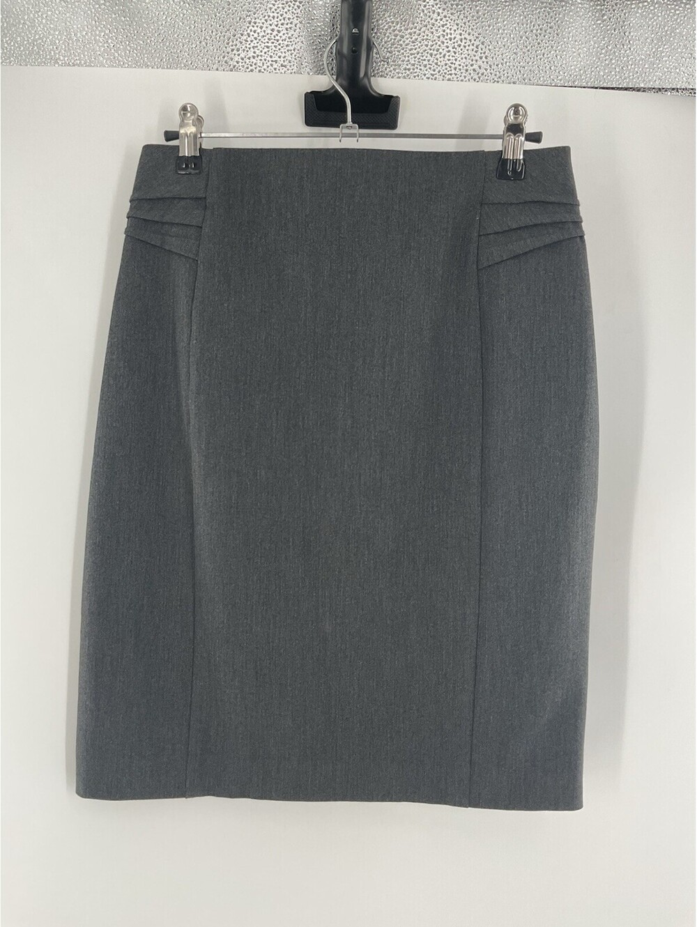 Express Women’s Size 4 Pencil Skirt Dark Gray Business Knee Length 067